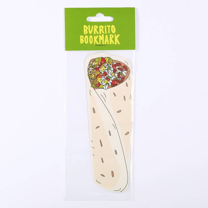 Humdrum Paper - Wholesale Bookmark - Burrito Bookmark (it's die cut!)3