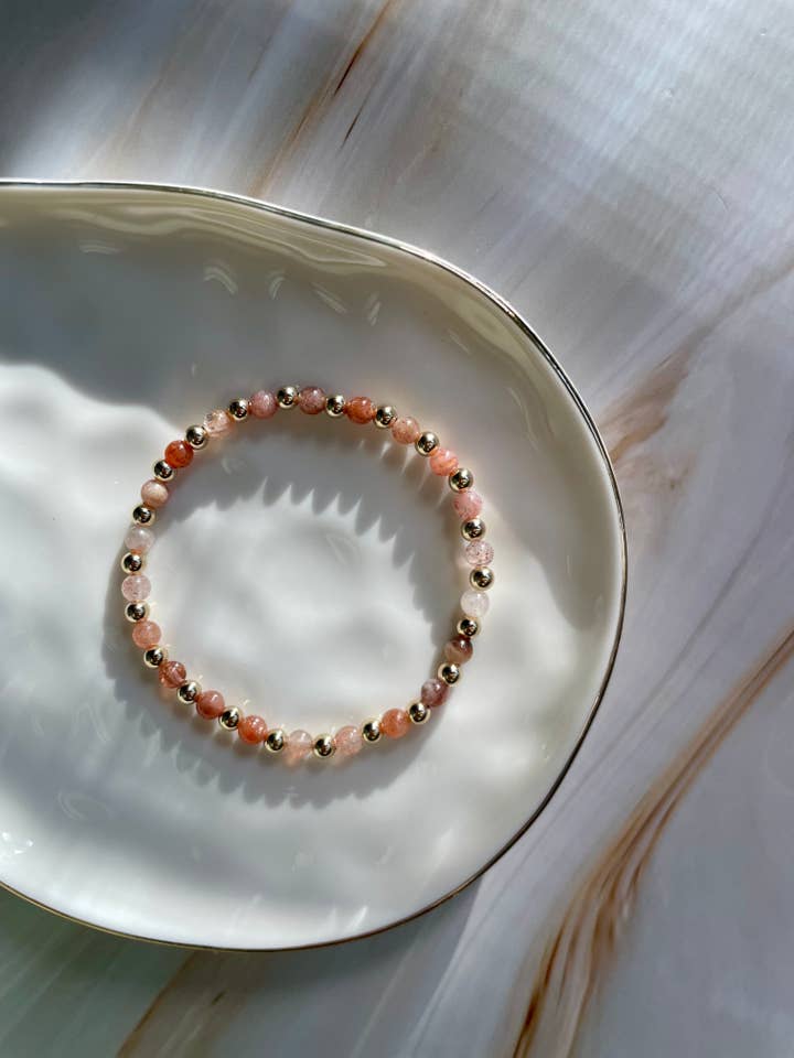 Roma Bracelet - Sunstone for wholesale by Gioielli By Gabriella