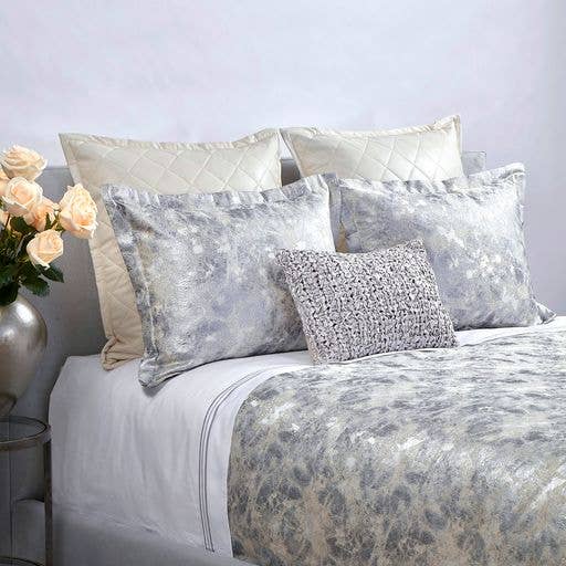 Silver Terrazzo Duvet Set for wholesale on Faire