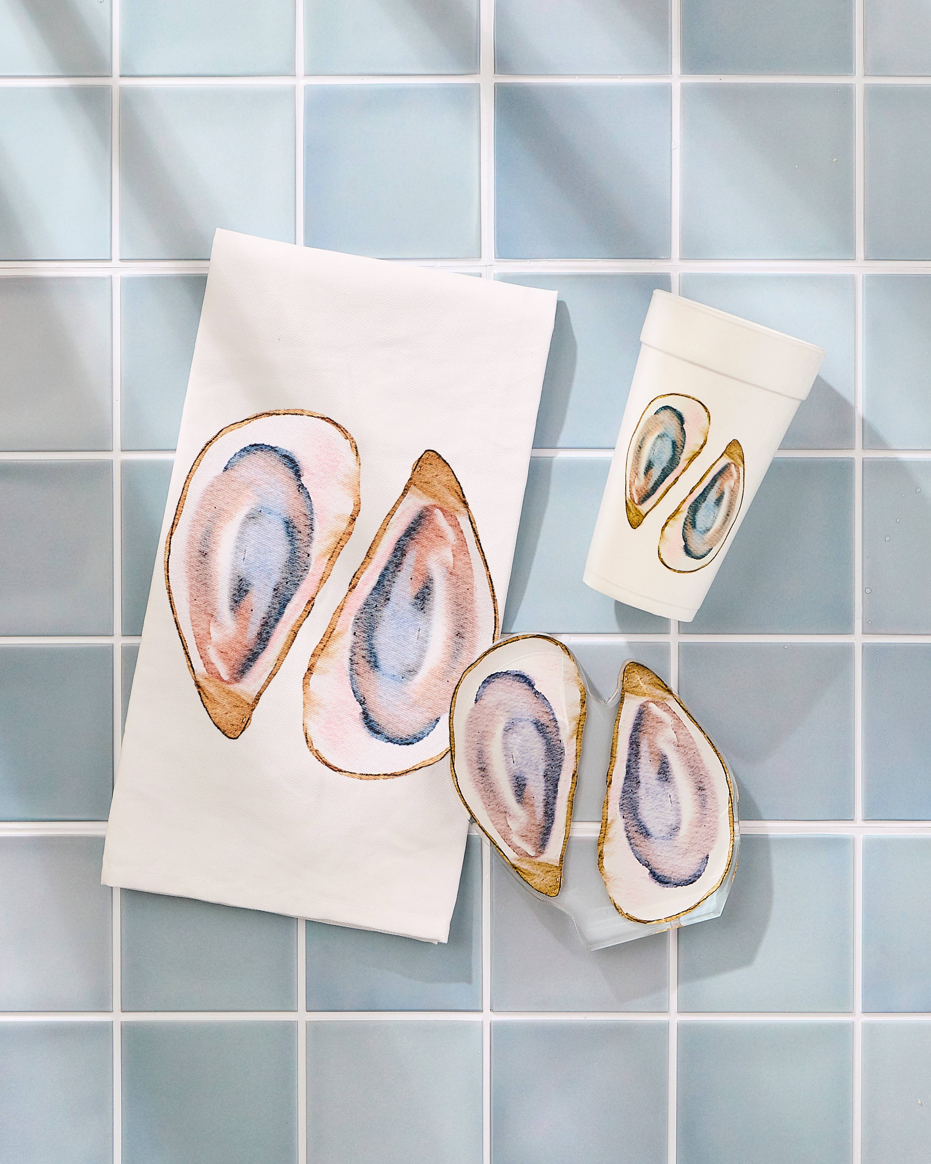 Sip Hip Hooray - Vendita all'ingrosso Strofinacci - Strofinaccio da cucina | Ostriche2