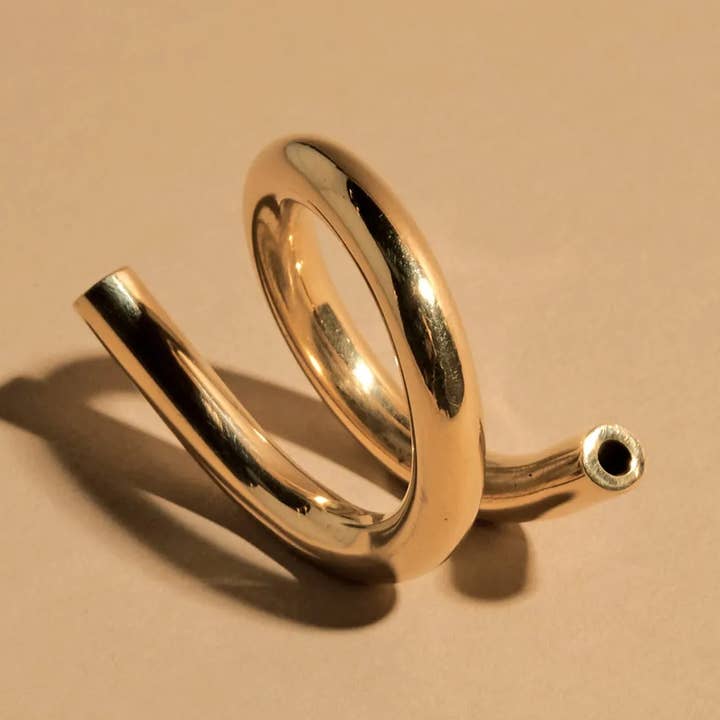 Brass Incense Holder (ii) for wholesale by Subtle Bodies