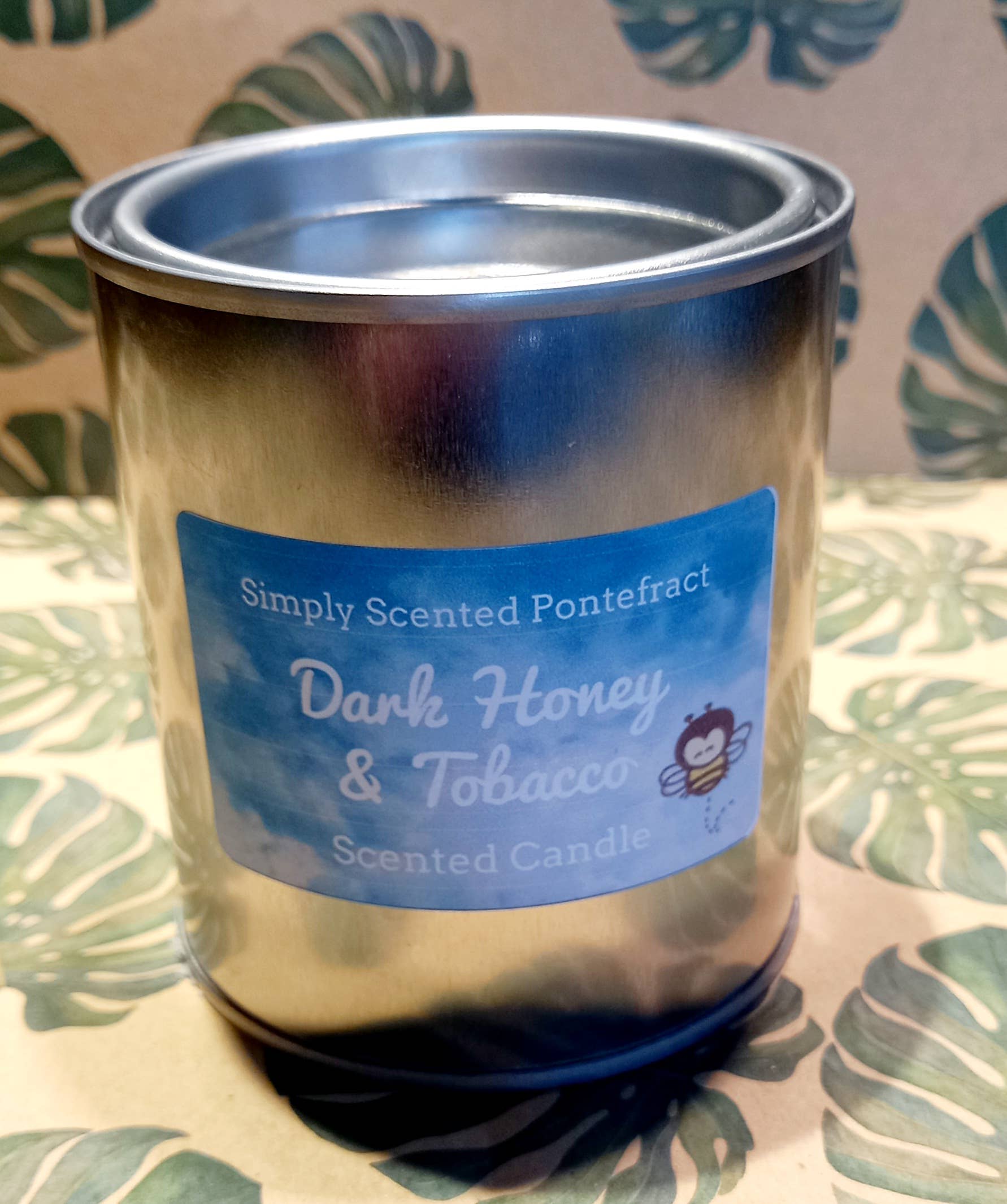 Fred & Lily Home Fragrance & Cosmetics – wholesale Jar/filled candle – Paint Pot Style Scented Candle - White/Private Label 250g3