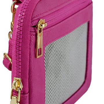 MiMi Wholesale - Wholesale Crossbody Bag - Women's - AD007 Cell Phone Mini Crossbody Wallet Bag