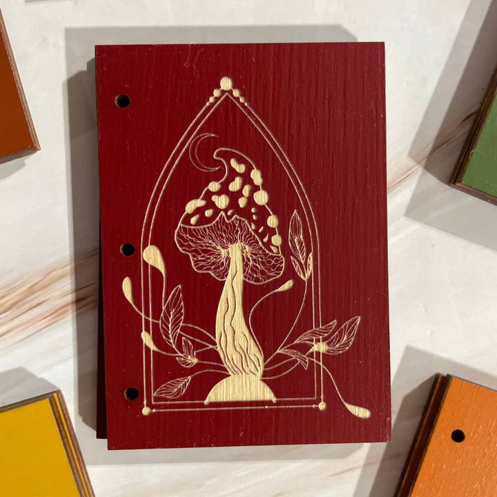 Elm Rose Designs - Wholesale Journal/Diary - Micro Mystic Mushroom Journal6