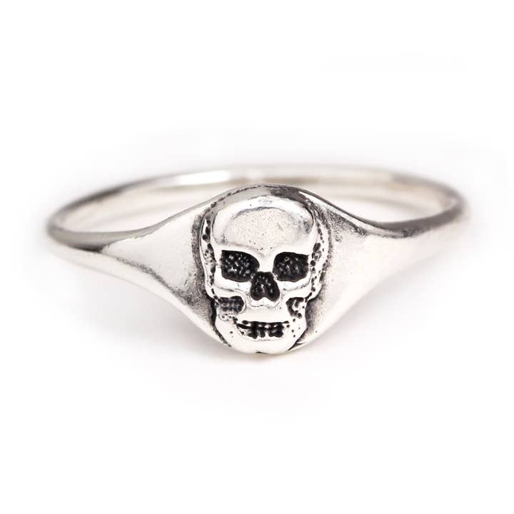 Skull Signet Ring for wholesale by Marmalade Jewellery