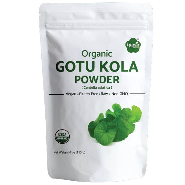 Iyasa Holistics – wholesale Protein/superfood powder – Organic Gotu Kola Powder6