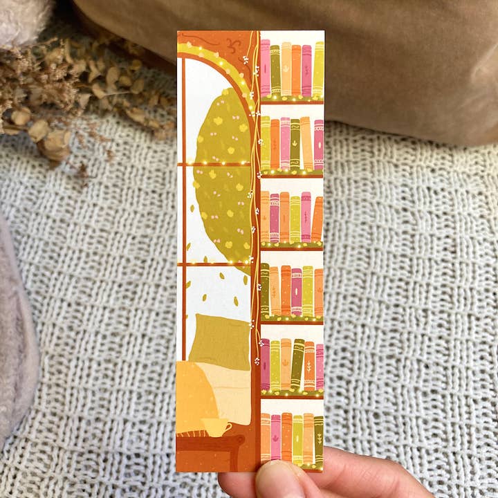 Tales and Pages Shop - Wholesale Bookmark - Cozy Reading Nook Bookmark3