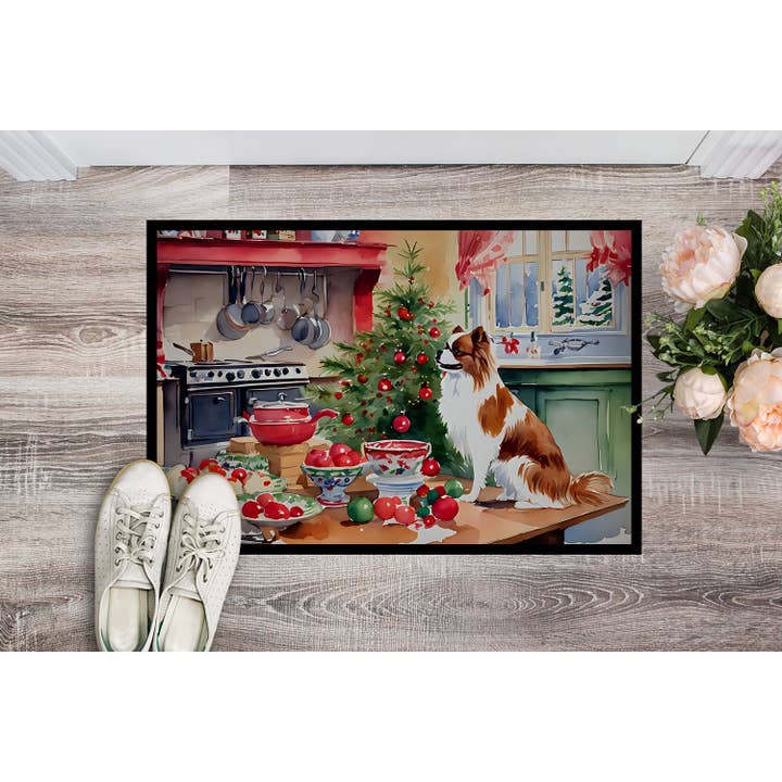 Japanska Chin Julkakor Dörrmatta 24x36 DAC3828 för wholesale av Caroline's Treasures