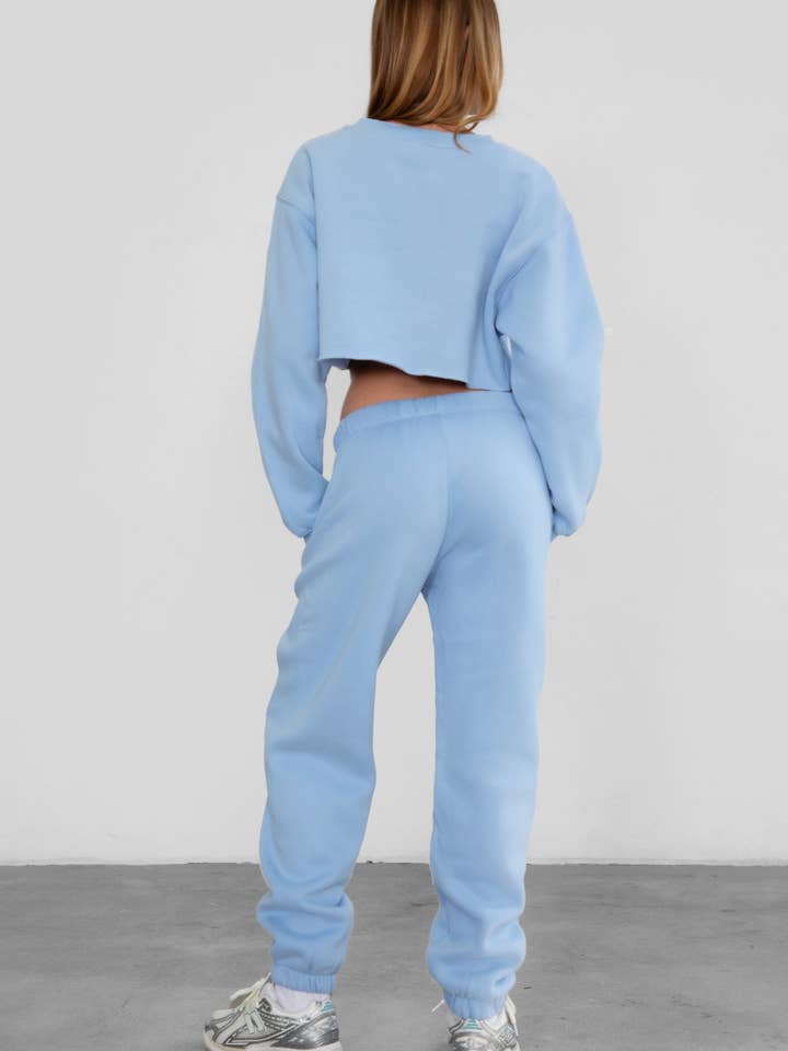 TICTOC - Wholesale Sweatshirt - Women's - MOMA Plush Fleece Lounge Crew Neck Pullover Sweatshirt8