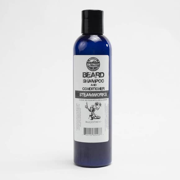 Detroit Beard Collective/Beard Crate - Wholesale Beard Styling Product - Steamworks Beard Shampoo1