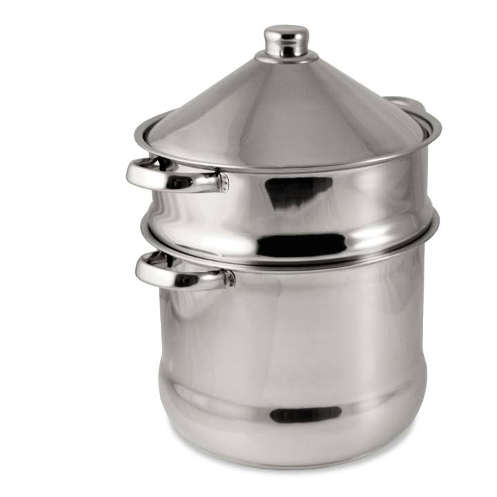 Couscoussier Tajine Rustfrit Stål for engroshandel hos Cuivres de France-Baumalu