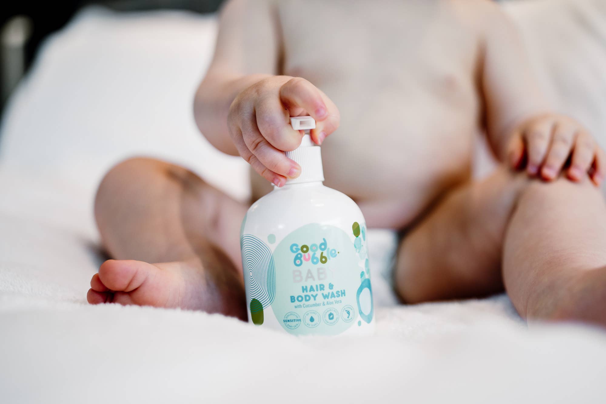 Good Bubble – Gel de banho - Crianças e bebés por atacado – Gel de Cabelo e Corpo Good Bubble Baby 250ml2