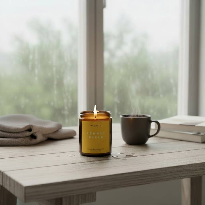 Wolkenreich - Wholesale Jar/Filled Candle - Summer Rain | Scented Candle, Soy Wax2