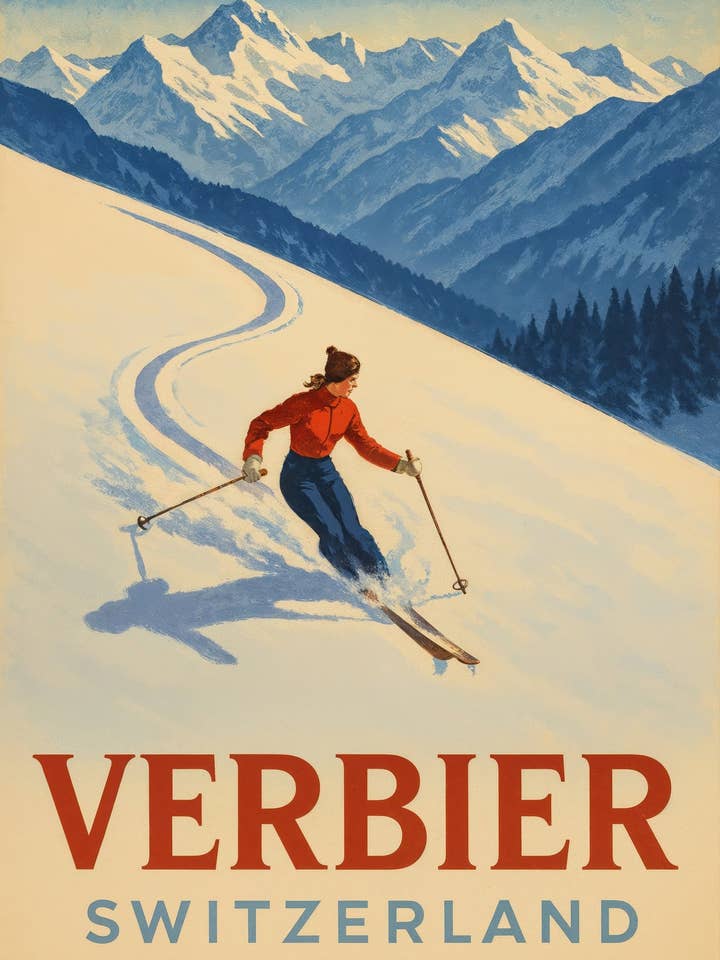 Verbier Switzerland Ski for wholesale by Animato