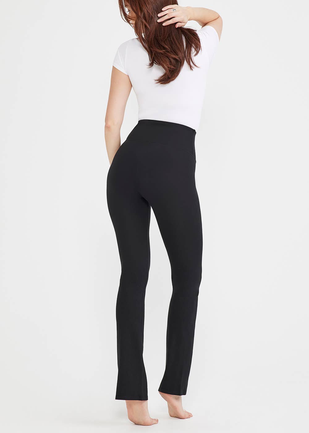Black Jodi Slim Bootcut Shaping Legging - 360Sculpt™ Cotton - Plus for wholesale on Faire2