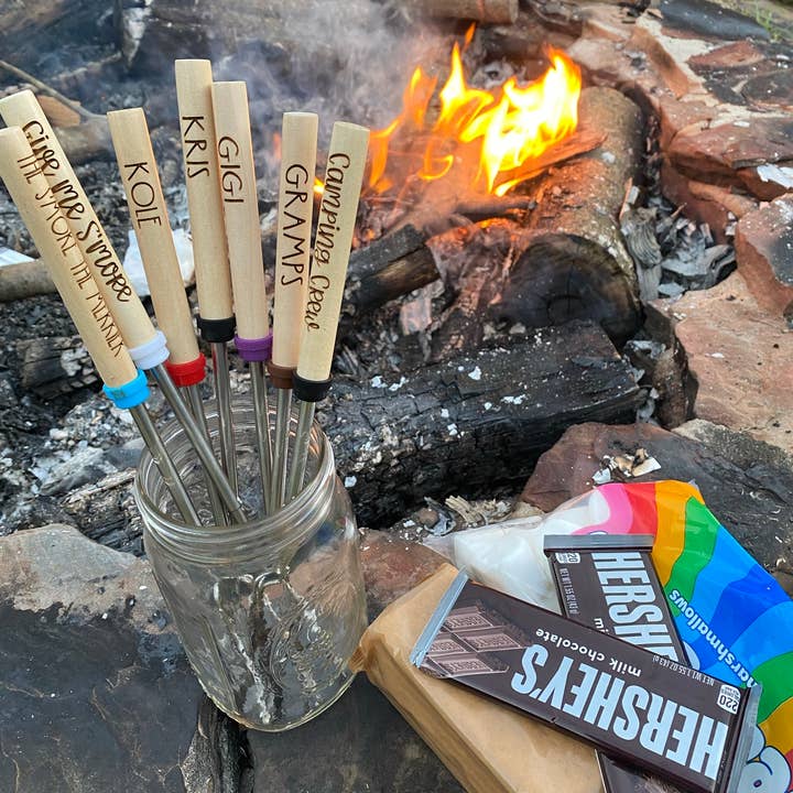 Infinity Cuts & Creations - Wholesale Roasting Stick - Campfire Sticks