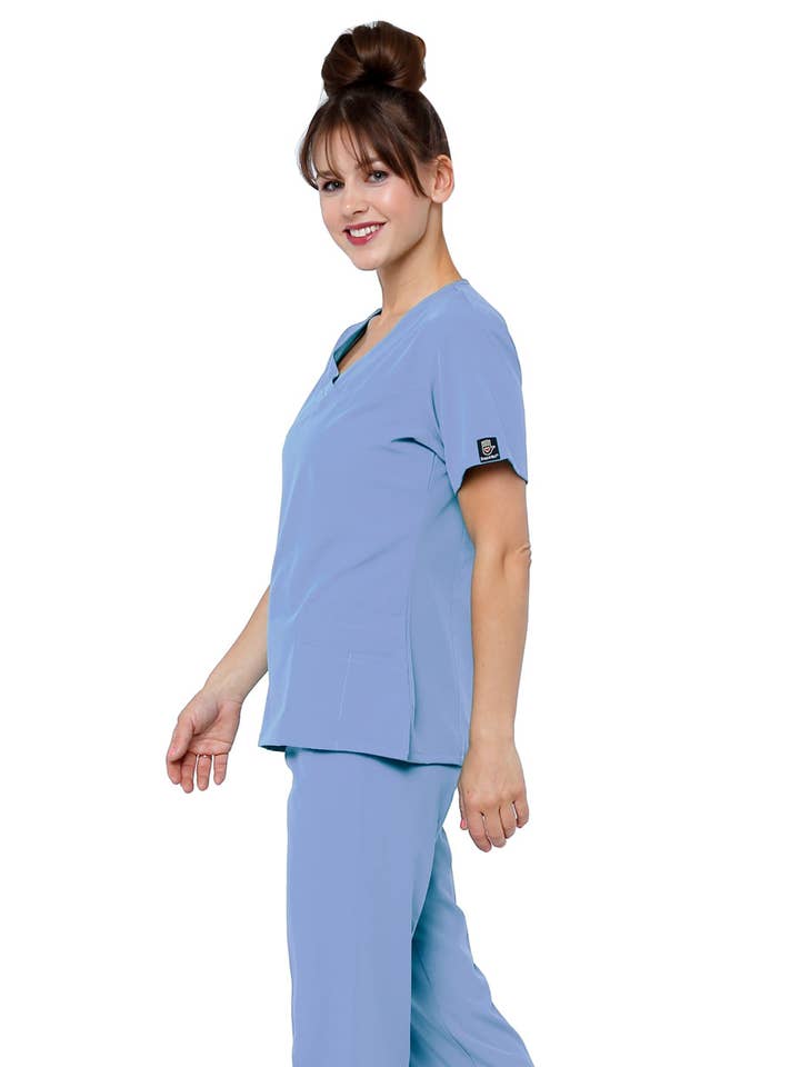 Women's 4-Way Extreme Stretch Uniform Set - Style ST100 for wholesale by Dress A Med