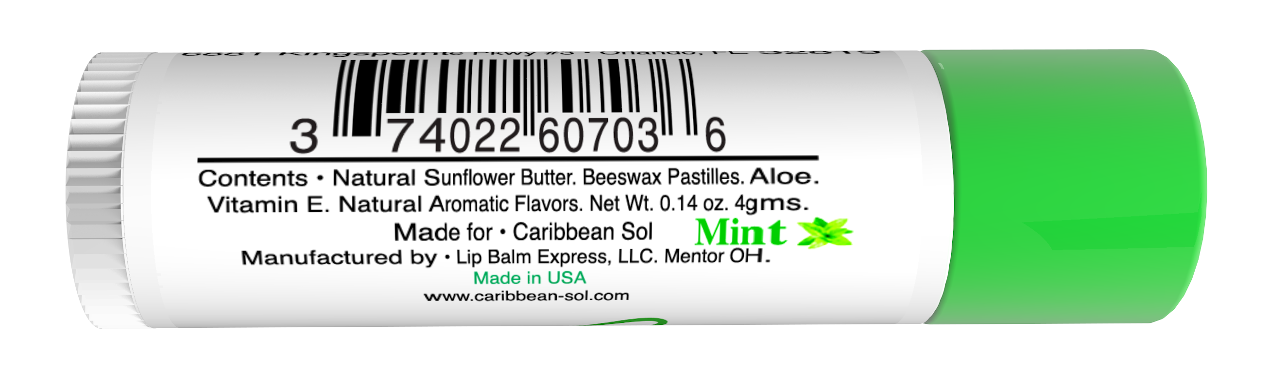 Caribbean Sol - Vente Baumes à lèvres - Baume à lèvres Caribbean Sol1