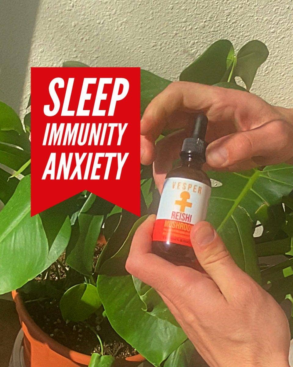 Vesper Mushrooms - Wholesale Oral Supplement/Vitamin - Reishi - Rest - Liquid Double Extract with Wild Huckleberries (2oz./60ML)5