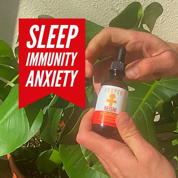 Vesper Mushrooms - Wholesale Oral Supplement/Vitamin - Reishi - Rest - Liquid Double Extract with Wild Huckleberries (2oz./60ML)5