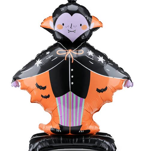 Standing Dracula Vampire Foil Balloon – Halloween Decor | Ellie’s Party Supply for wholesale by Ellie's Party Supply