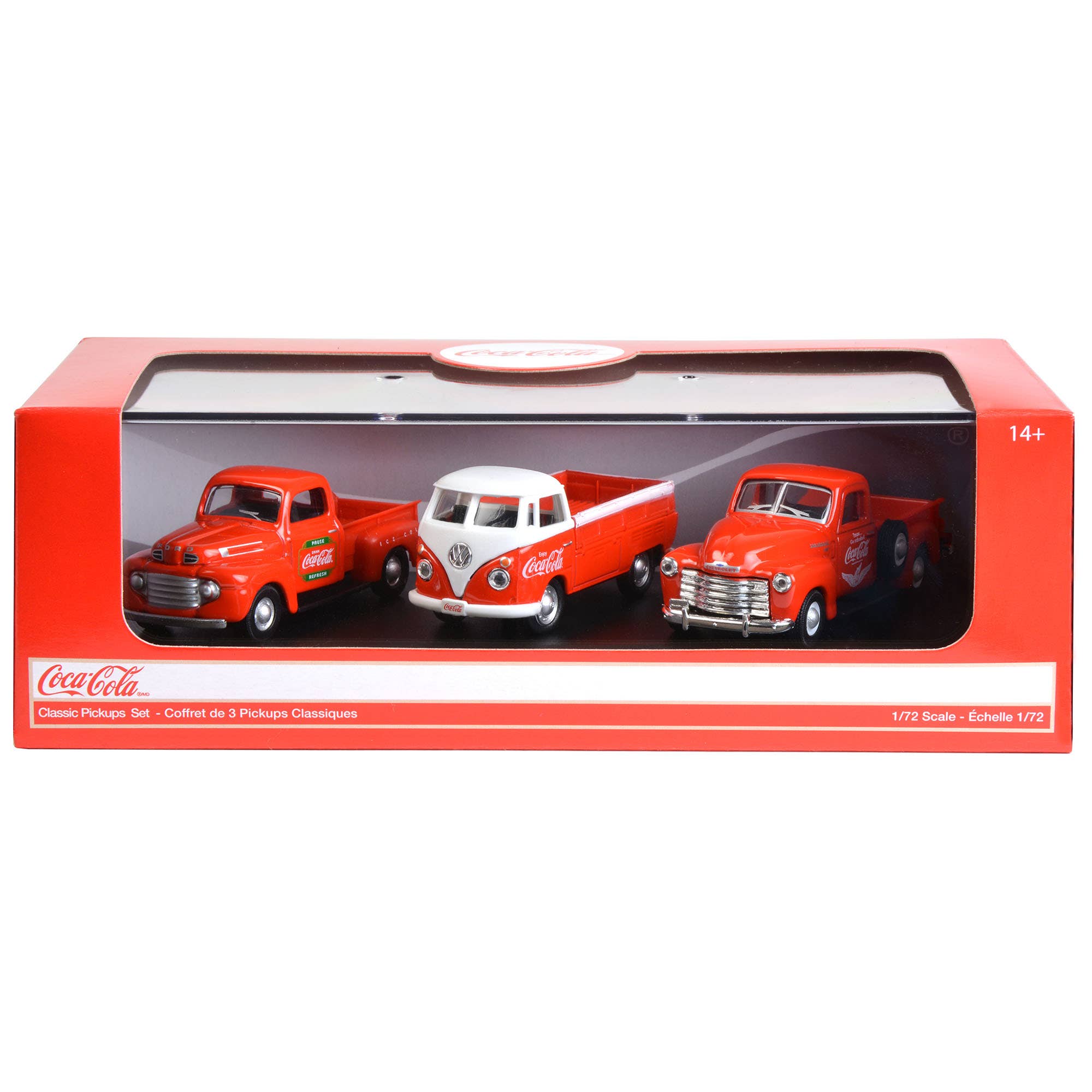 Motor City Classics, Inc. - Wholesale Decorative Tabletop Object - 1:72 Scale Coca-Cola Pickup Gift Set Diecast Model1