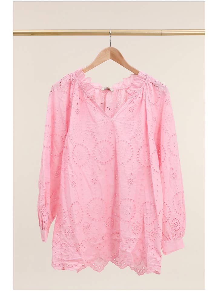 LÉA & LUC - Wholesale Blouse - Women's - 100% Cotton Blouse REF. 1216811