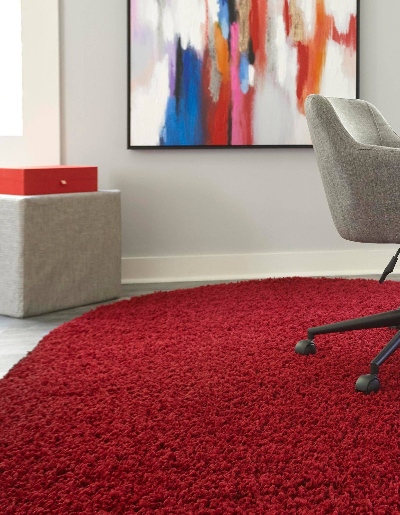 Rug Mart - Wholesale Area Rug - Solid Shag Area Rug50