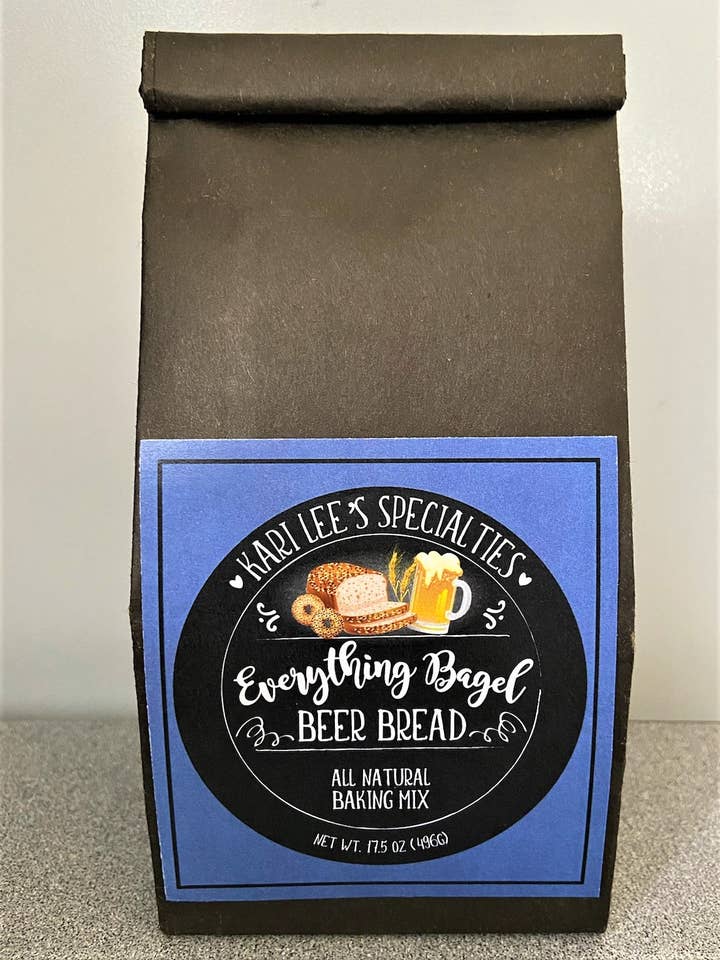 Everything Bagel Beer Bread Mix for wholesale by Kari Lee's Specialties