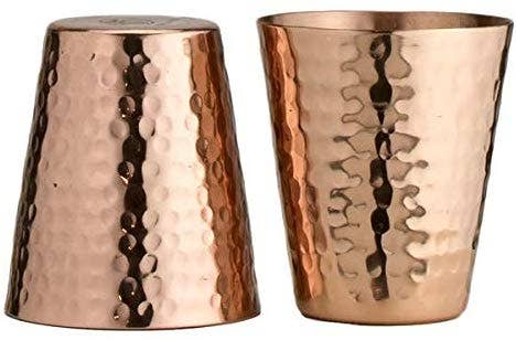 Prince of Scots - Vendita all'ingrosso Bicchierino da liquore - Prince of Scots - Bicchierini da shot in rame martellato, set da 23