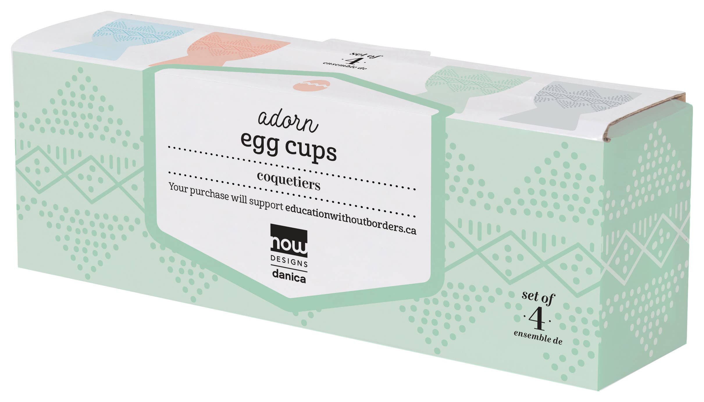 Now Designs by Danica - Wholesale Egg Cup/Holder - Adorn Egg Cups Set of 41
