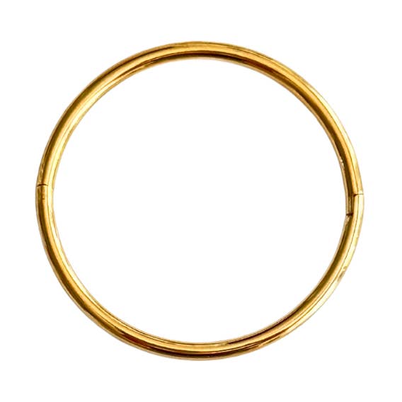 Gold Tube Bangle Bracelet for wholesale by Kiss Me Kate Jewelry