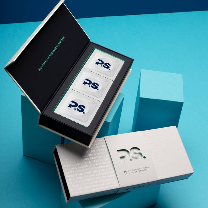 P.S. – Großhandel Verhütungsmittel/Kondom – PS Außergewöhnlich dünne Latex-Kondome — 12er-Pack3