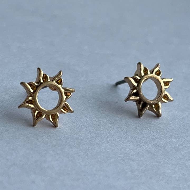 Sun Stud Bud Stud Earrings for wholesale by Howard's