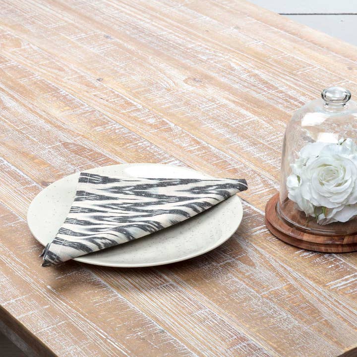 VHC Brands - Vente Serviettes de table en tissu - Alexis Lot de 6 serviettes 18x18