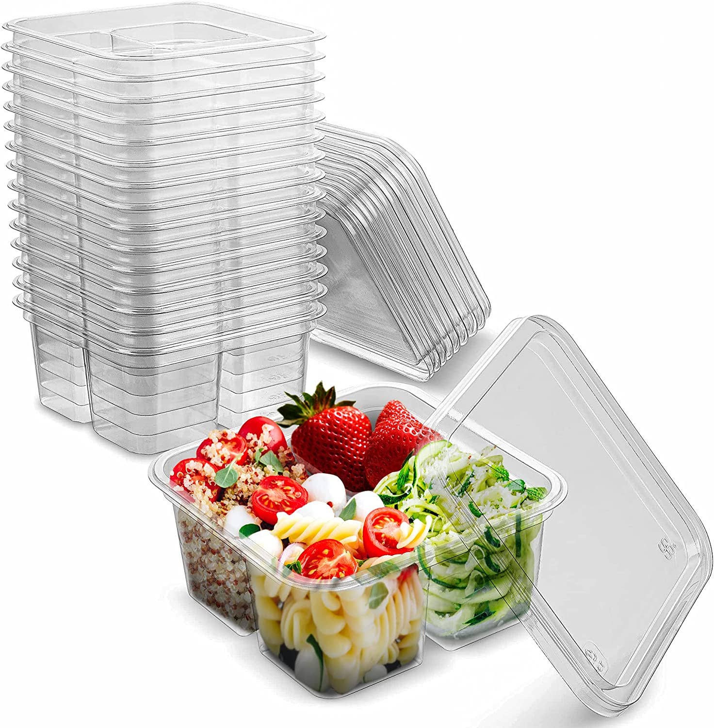 MT Products - Wholesale Food Storage Container - MT Products Plastic Bento Box Meal Prep Container