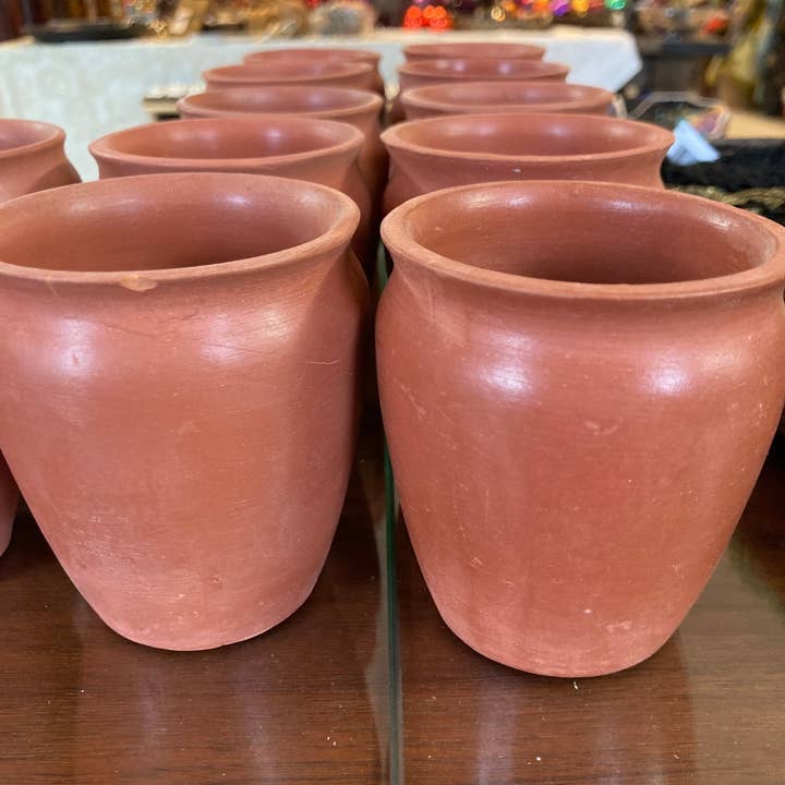 Clay Mud Cups for wholesale by Beau Home Retail and Home Decor