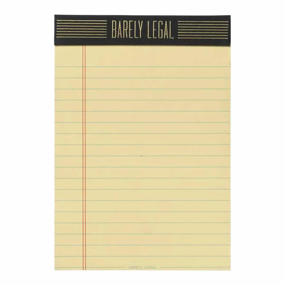 Made Market Co. - Wholesale Notepad - Notepad Barely Legal0