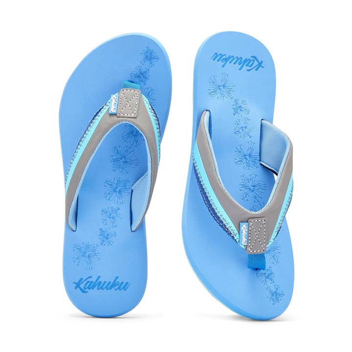 Flips Women's Flip-Flops - Light Blue for wholesale by Kahuku UK