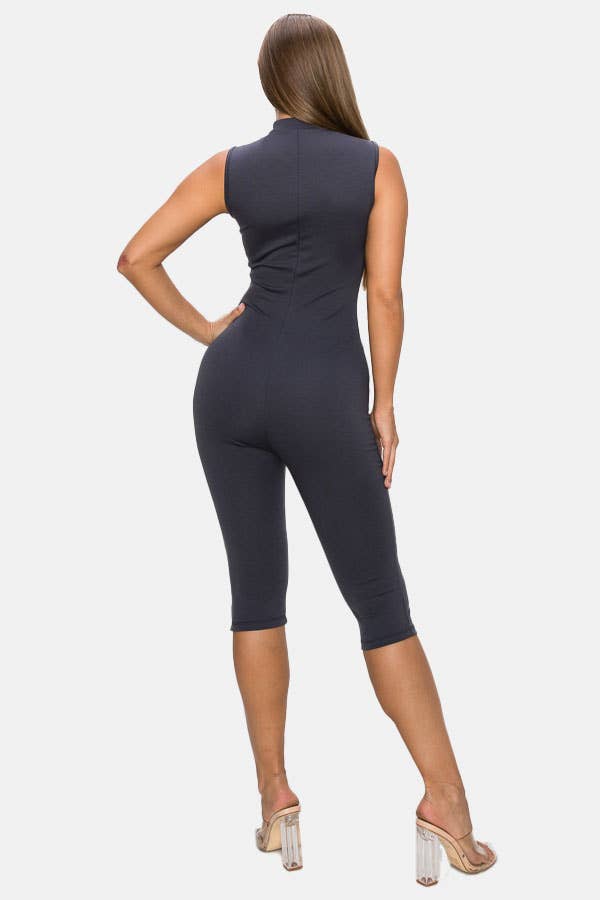 H&H Fashion Inc. - Wholesale Romper - Women's - HH531X-SD - Front Zipper Romper with Mask8