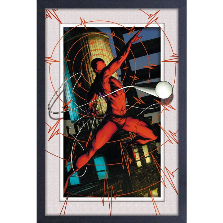 Pyramid America - Wholesale Art Print - Daredevil-Sonar 11x17 Faux Matte Plexi Frame
