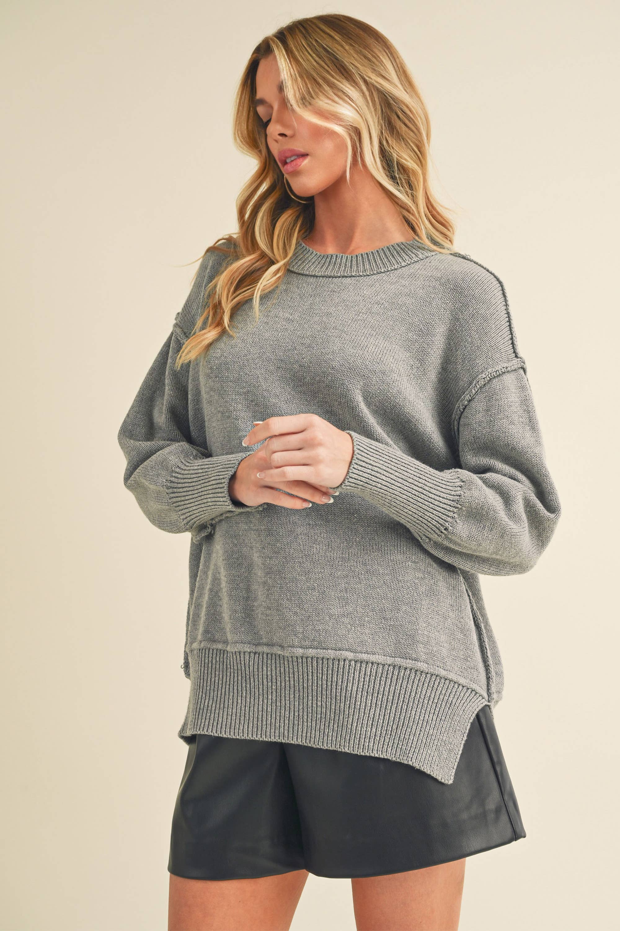 AEMI + CO – Großhandel Strickpullover – Damen – 3152DK Ina Pullover36