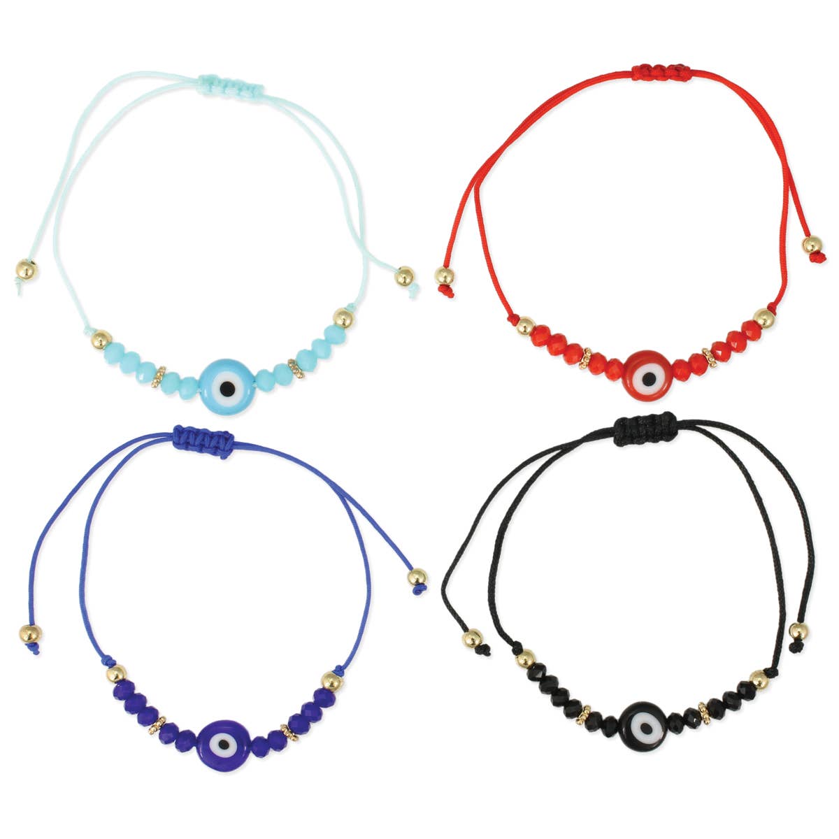 ZAD - Wholesale Beaded Bracelet - Protective Eye Bead Pull Bracelet1