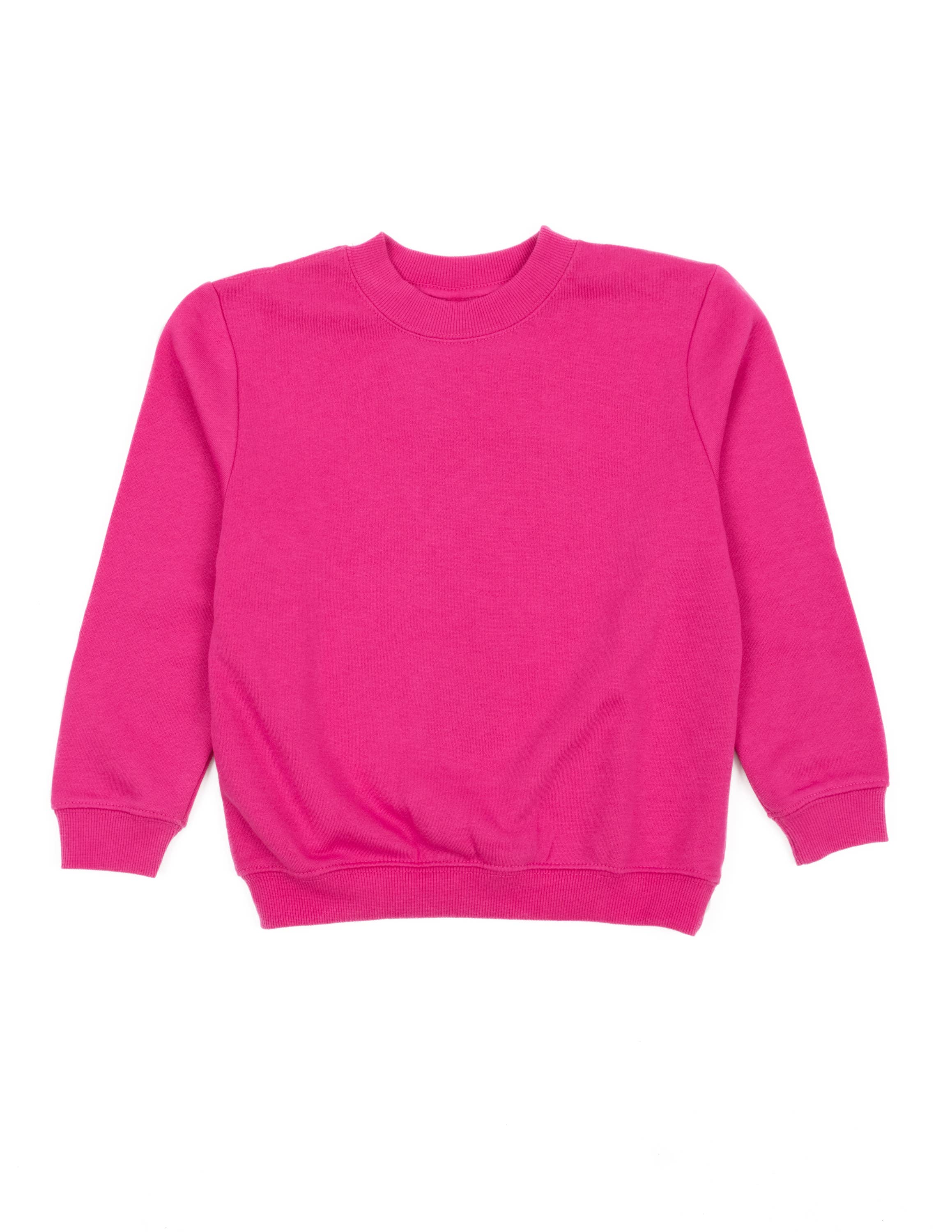 Leveret Pajamas – Sweatshirt - Crianças por atacado – Moletom Básico Infantil de Manga Longa para Volta às Aulas16