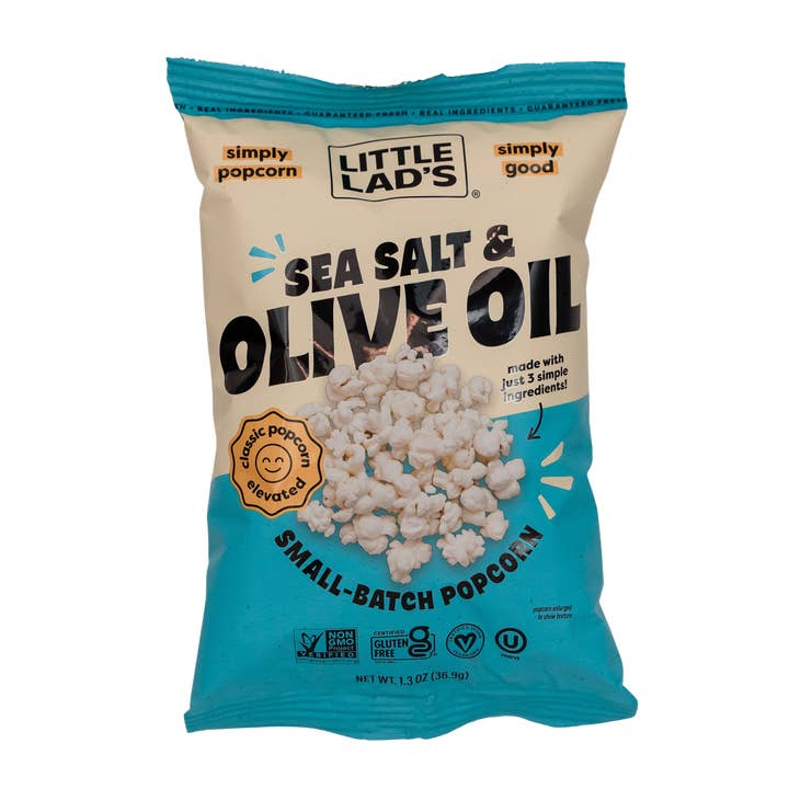 Sea Salt & Olive Oil 1.3oz 20ct for wholesale by Little Lads