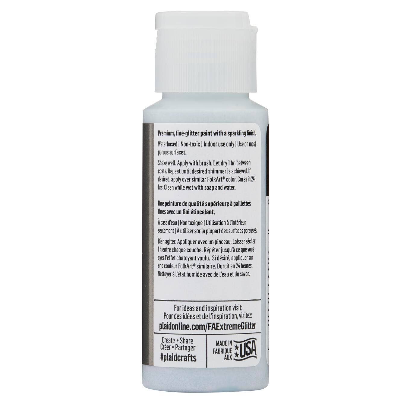 Plaid Crafts - Wholesale Acrylic Paint - FolkArt ® Extreme Glitter™ Acrylic Paint2