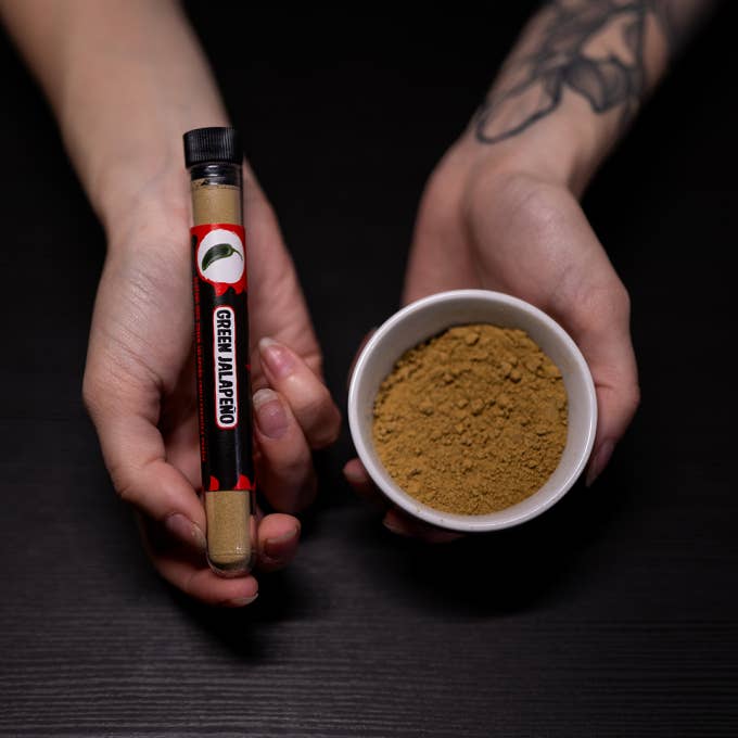 HOT-CHIP - Wholesale Dried spice - GREEN JALAPENO POWDER4