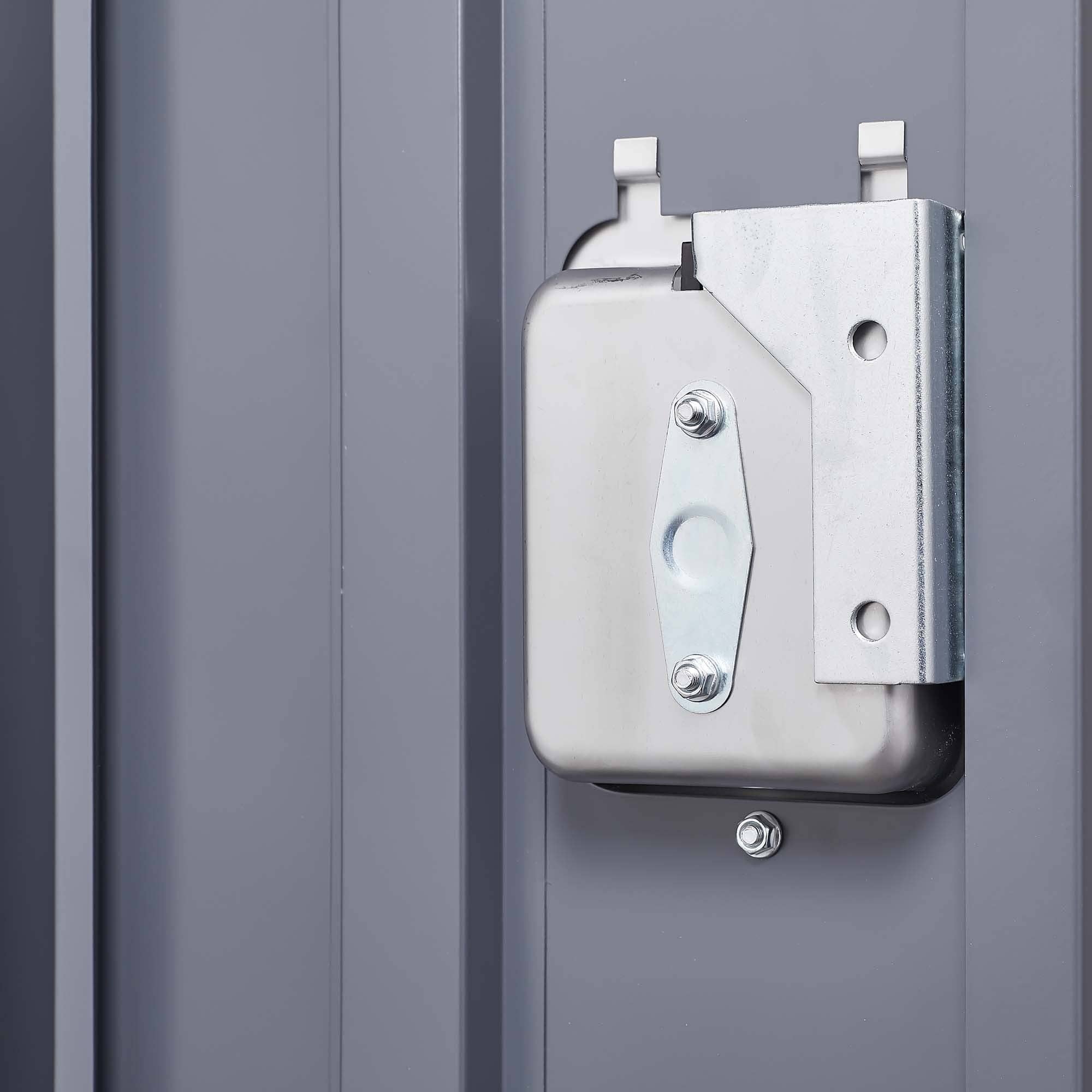 HOMYCASA DESIGN INC - Wholesale Cabinet - 3-Door Metal Lockers Gray Cabinet for Office Gym Home14