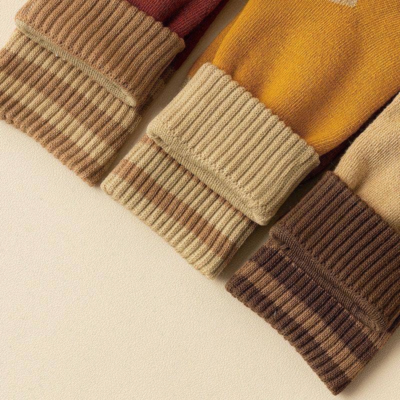 Tourtiwi - Wholesale Socks - Women's - Winter plus velvet thick warm cotton socks mid-tube socks10