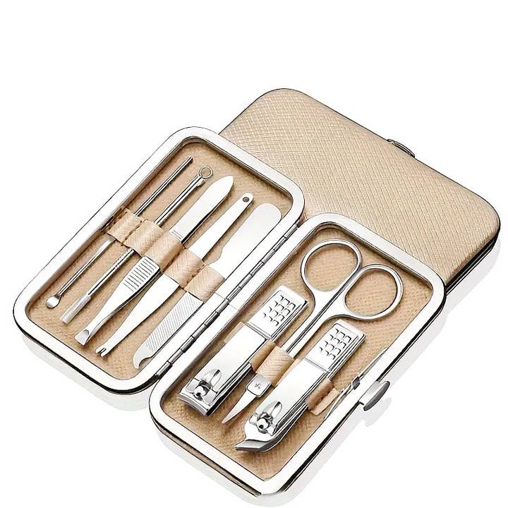 Diacly - Wholesale Nailcare Set - 8 Pieces Manicure Pedicure Set Nail Clipper Cutter Files
